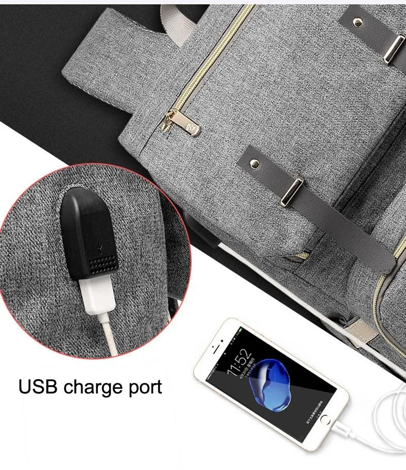Diaper USB Backpack