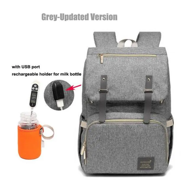 Diaper USB Backpack