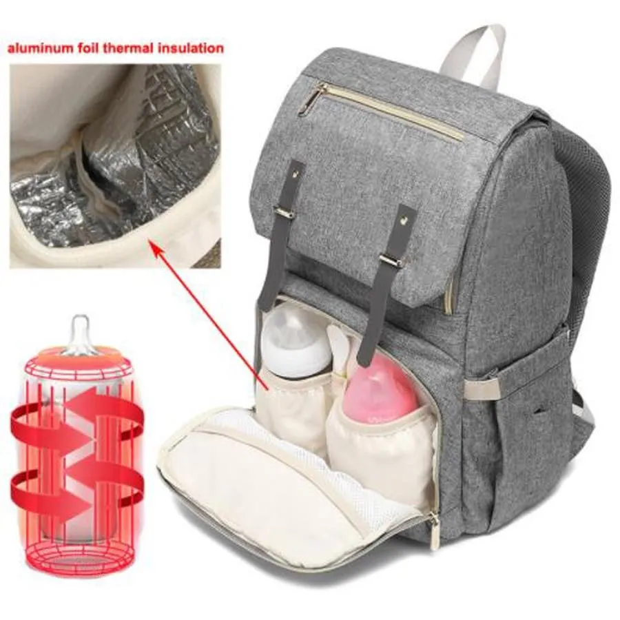 Diaper USB Backpack