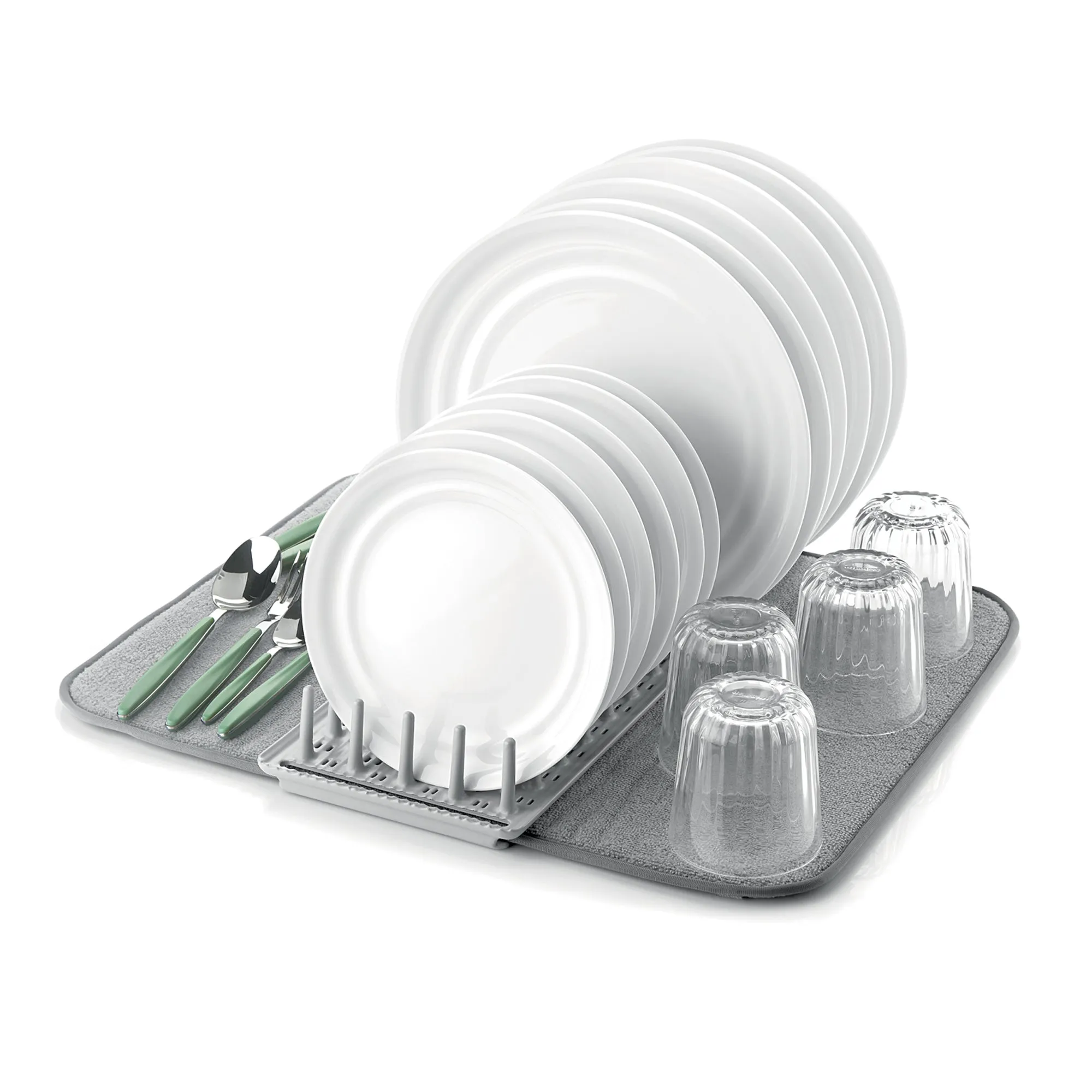 DISH DRAINER WITH MAT 'DRY&SAFE' "ORGANIZATION"