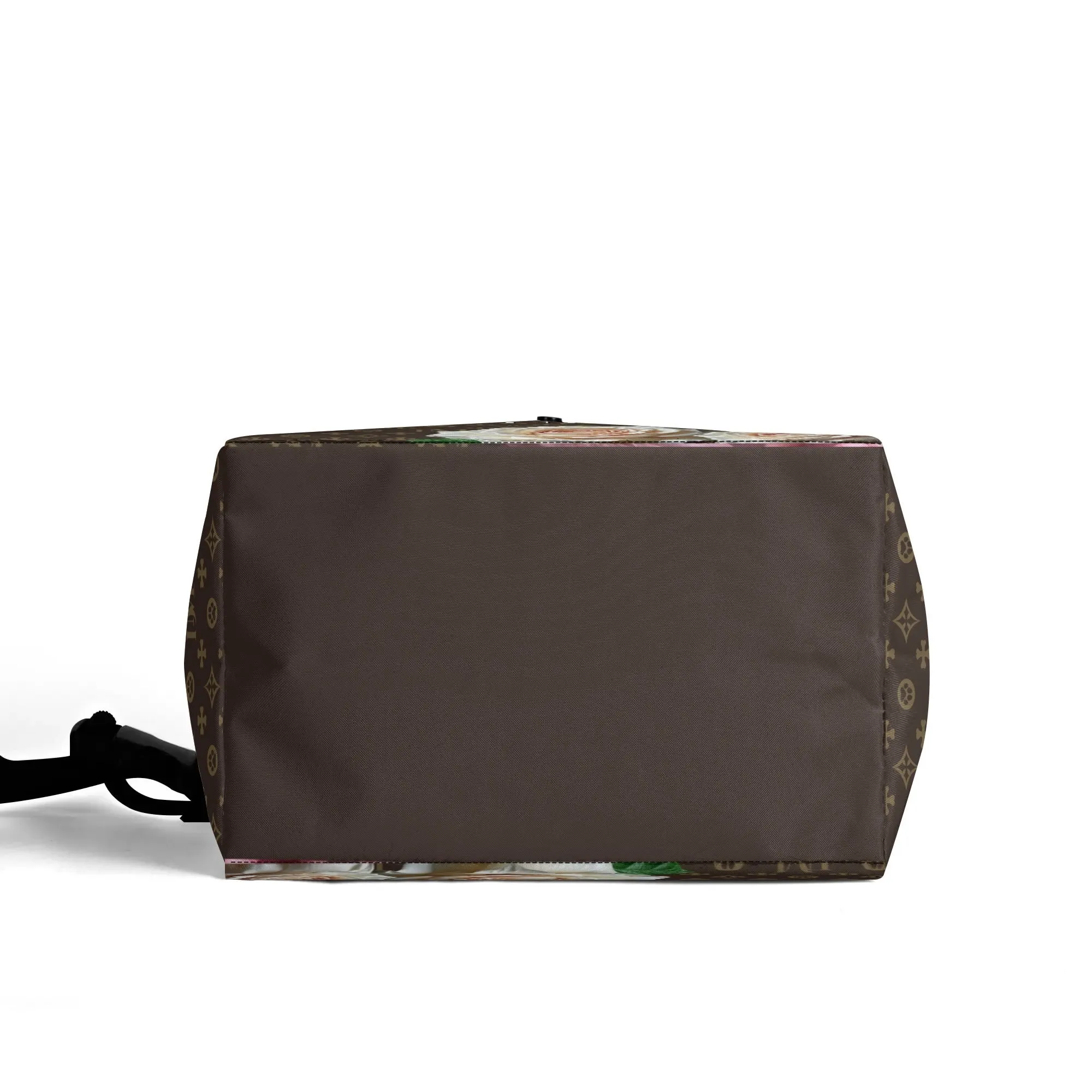 Dog Mom Signature "DM" Motif Champagne Rose Car Organizer
