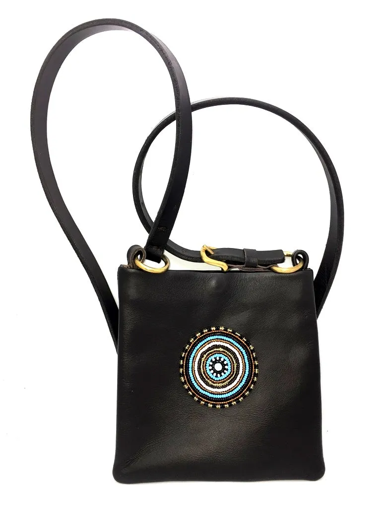Dog walks phone & treats leather bags