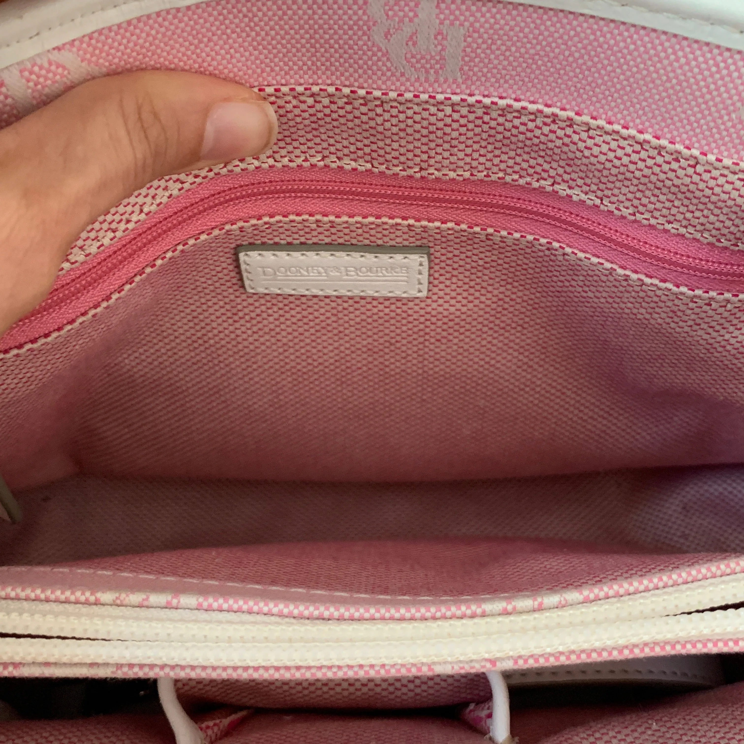 Dooney Bourke Light Pink Hand Tote (includes shoulder strap)