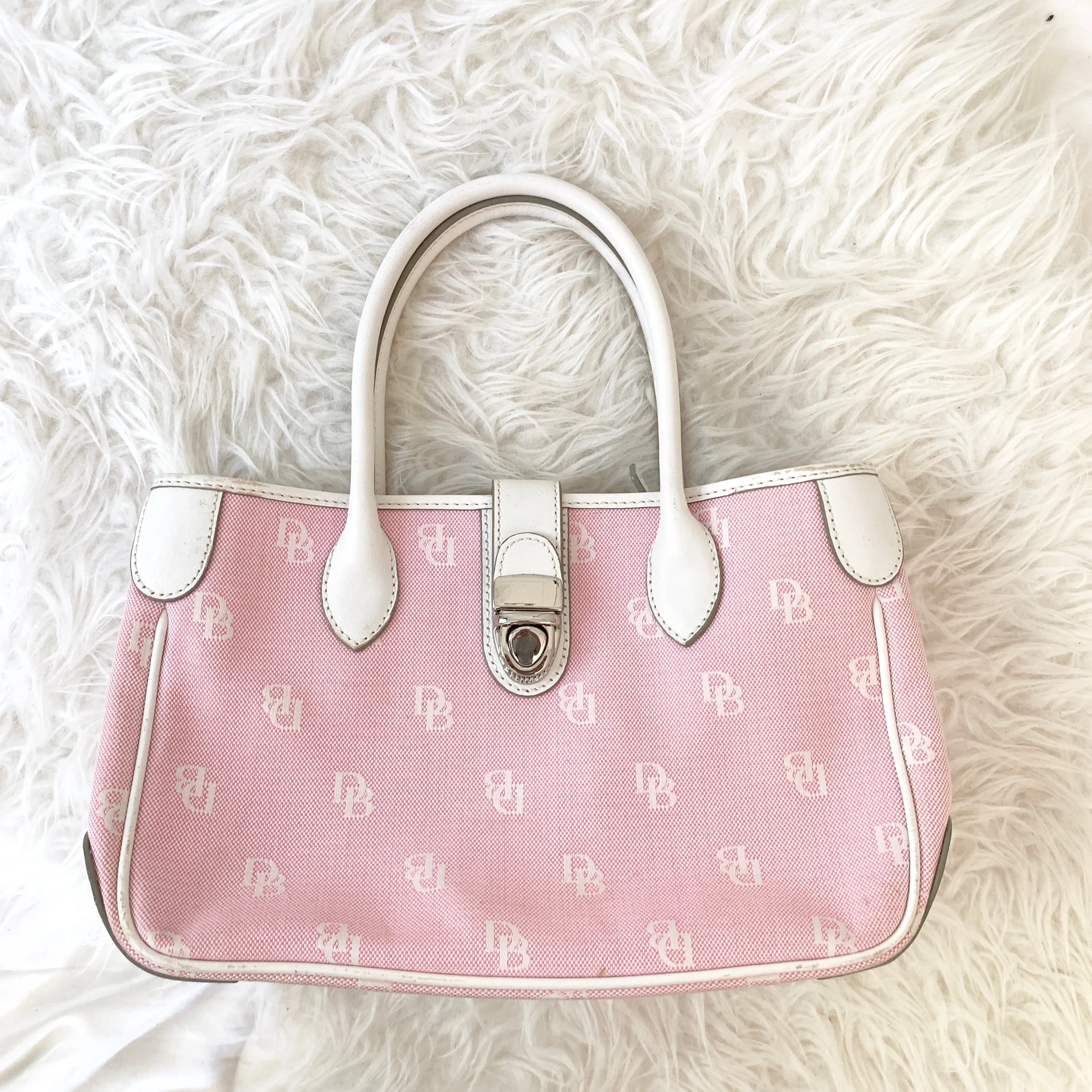Dooney Bourke Light Pink Hand Tote (includes shoulder strap)