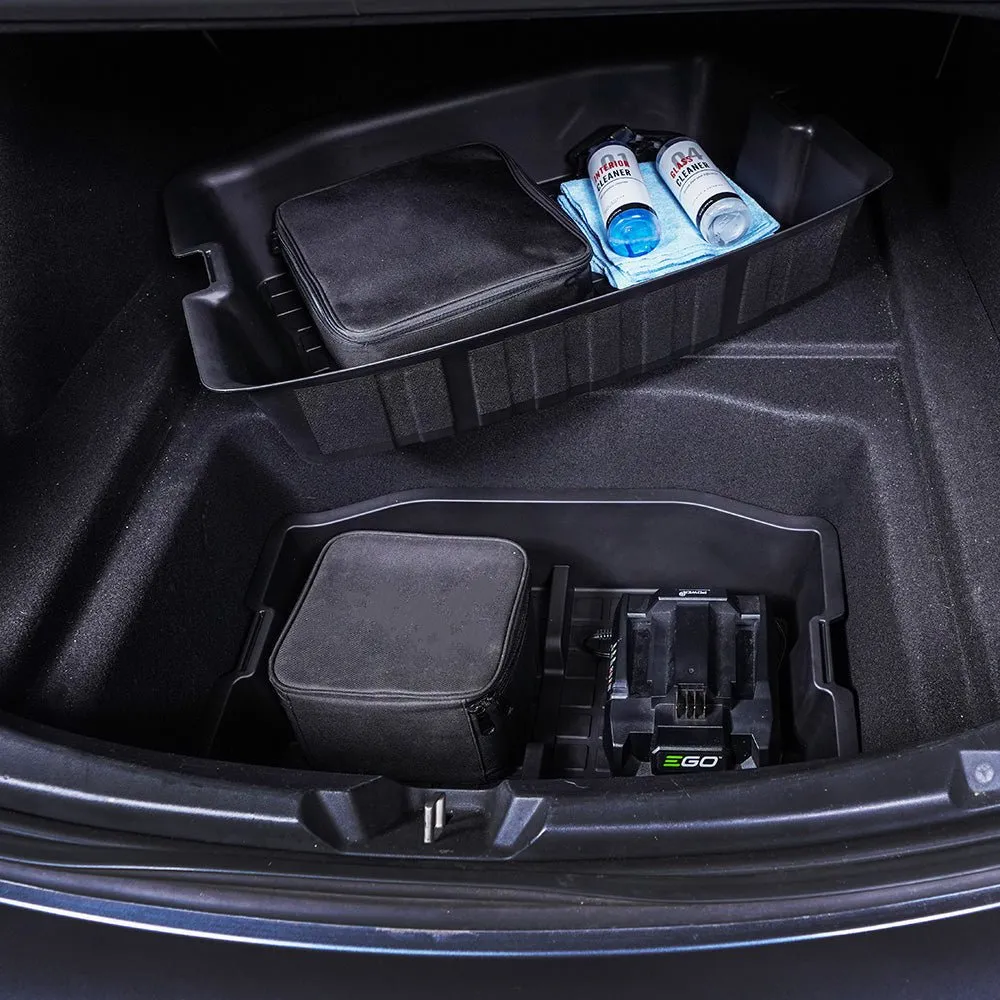 Double-Layer Trunk Organizer for Tesla Model 3