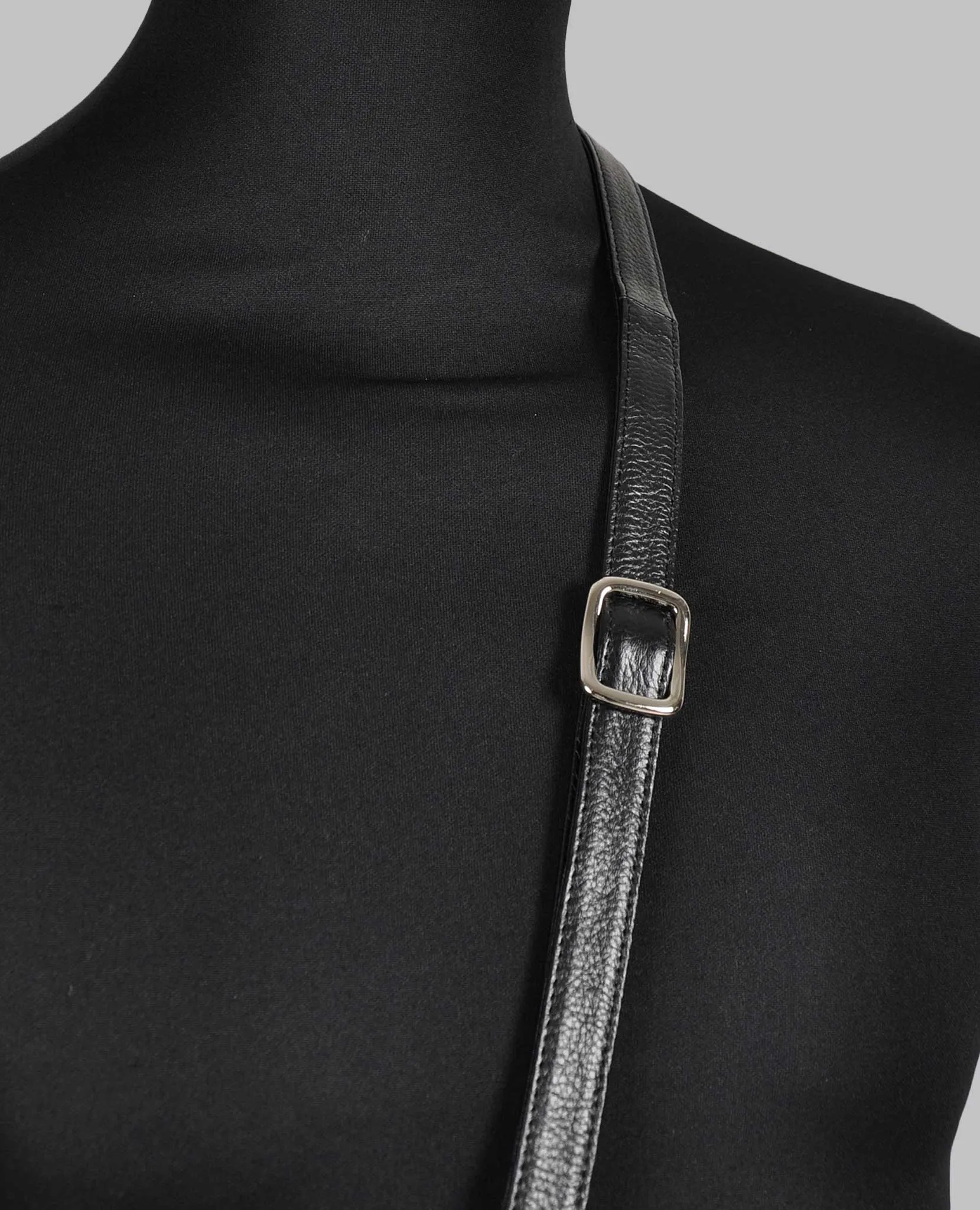 DOUBLE ZIP LEATHER PHONE CASE