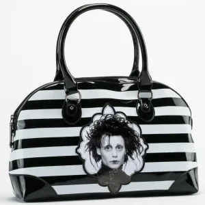 Edward Scissorhands Striped Handbag