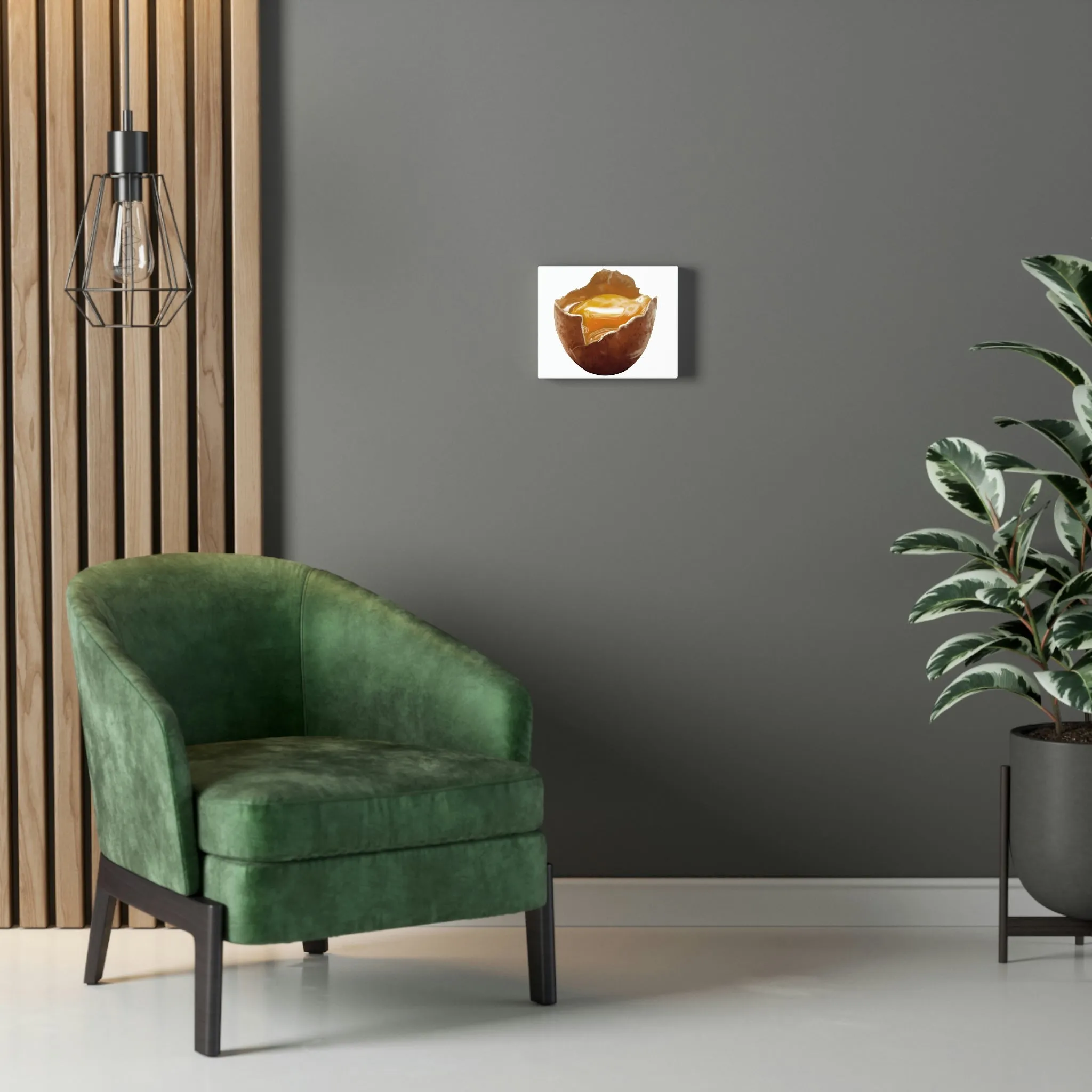 Egg Stretched Canvas