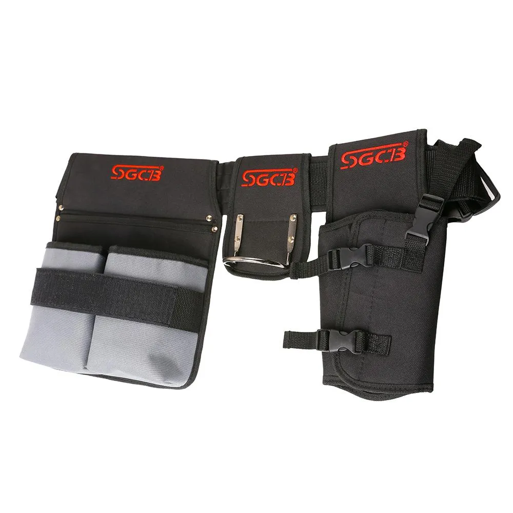Electrician Oxford Waist Tool Belt Holder Pouch