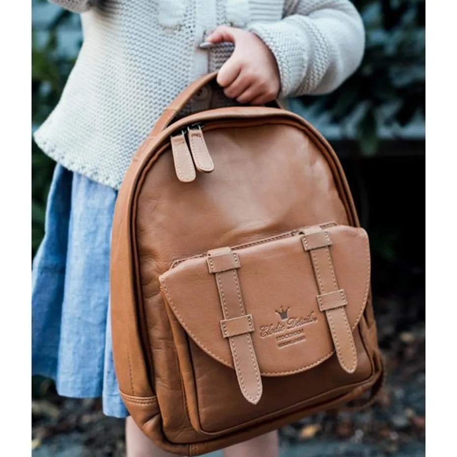 Elodie Details - Backpack Mini - Chesnut leather