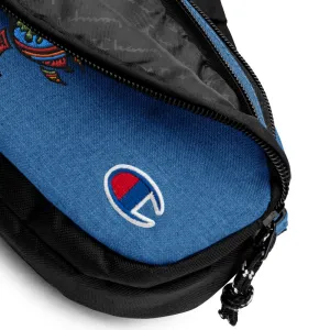 Embrodiered Champion fanny pack Maori Turtle