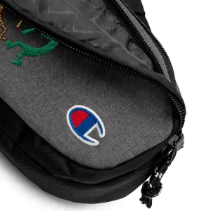 Embroidered Champion fanny pack Kokopelli Twins