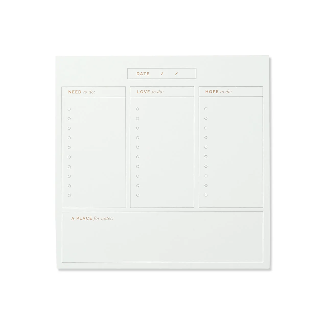 Every Day is a Beautiful Day - Daily Planner Pad