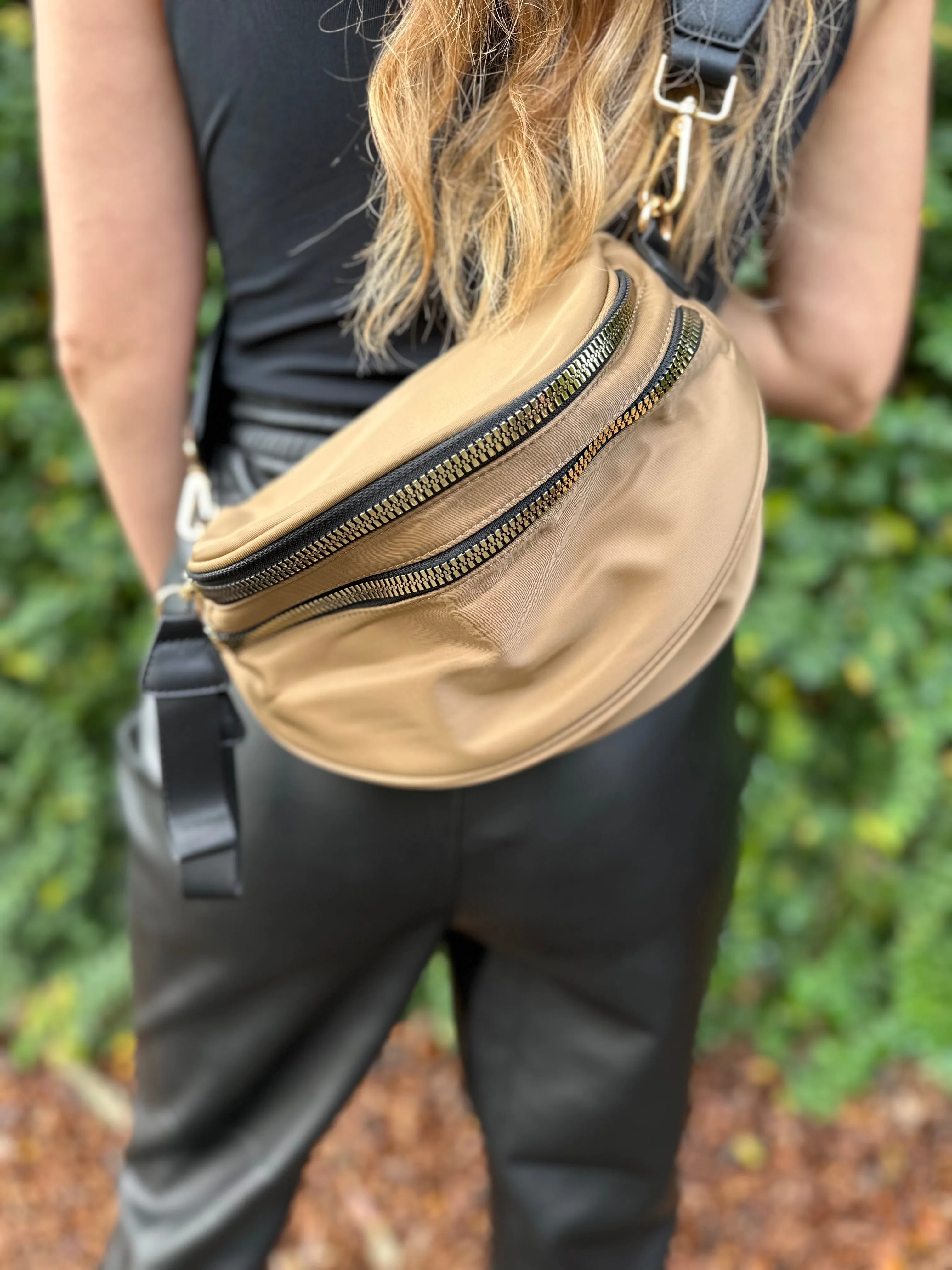 Fanny Pack Bag- Beige