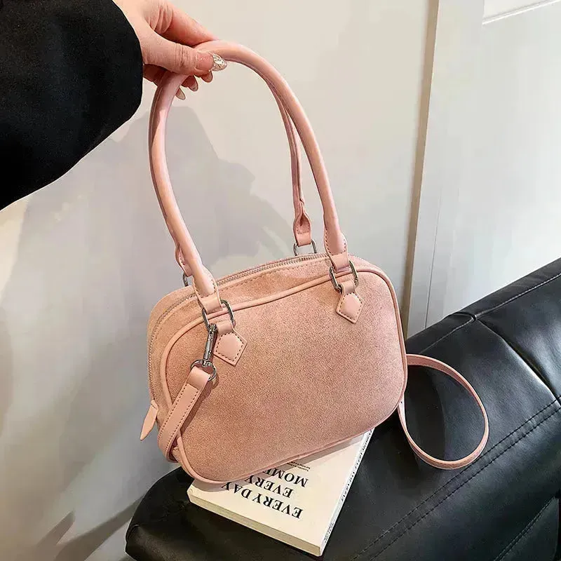 Fashion Special-interest Handbag Women's Crossbody Bag Suede
