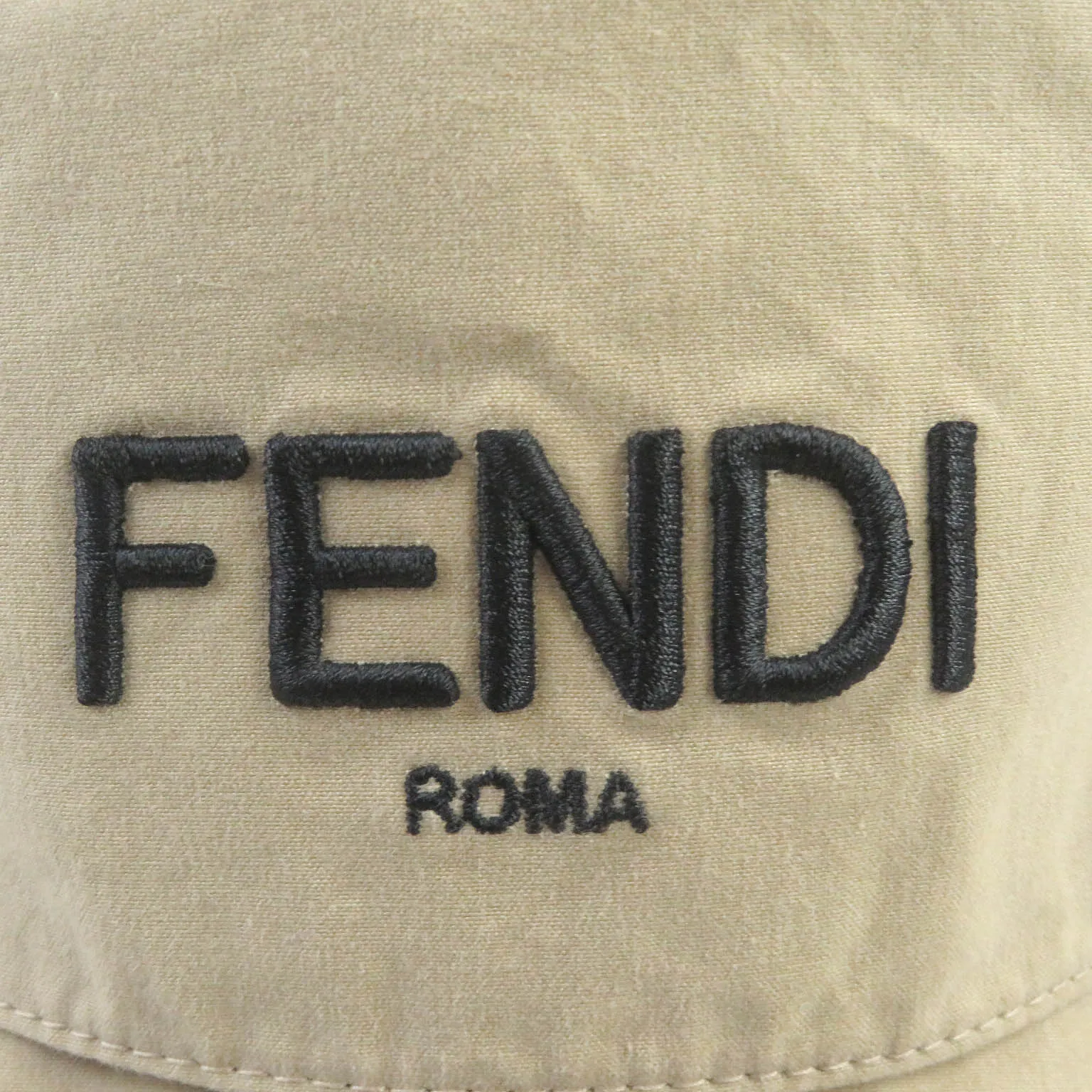FENDI hat FXQ790 cotton beige