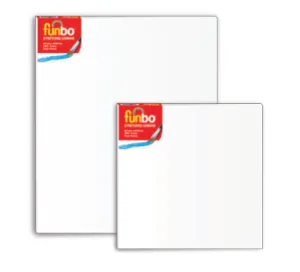 Funbo Stretched canvas 380 gms 100X100 cm