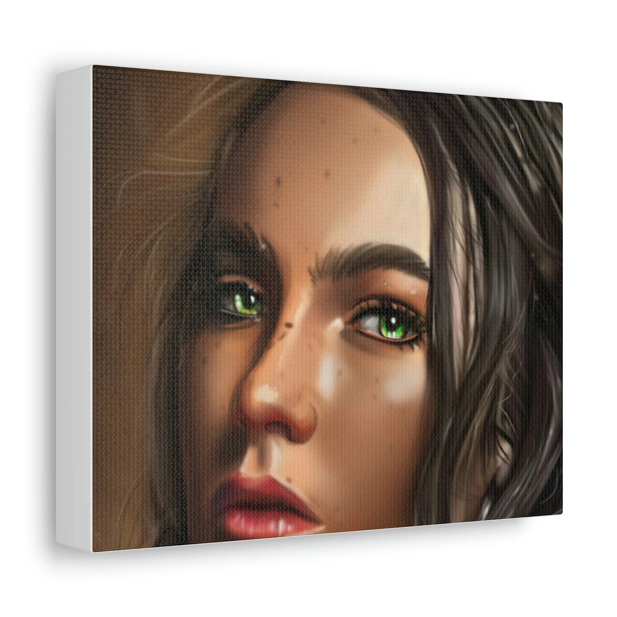 Girl Stretched Canvas