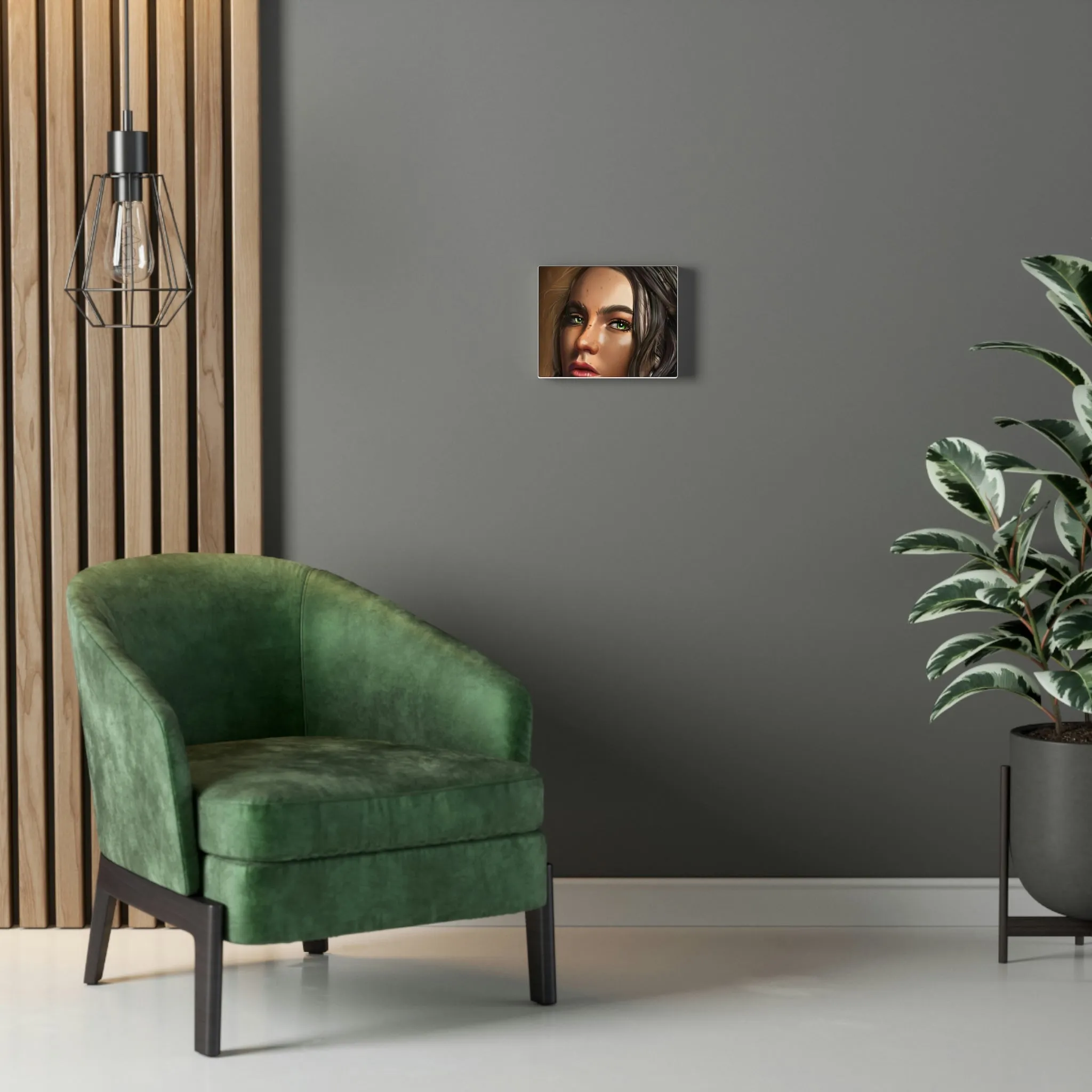 Girl Stretched Canvas