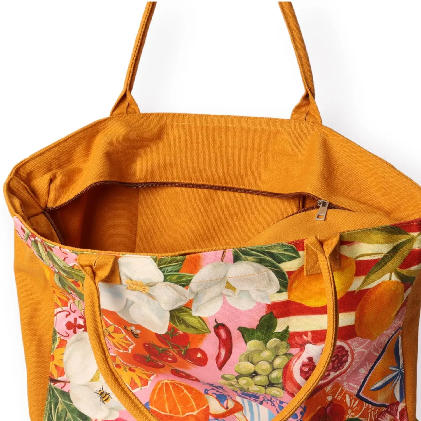 Grand Canvas Bag: Italian Summer