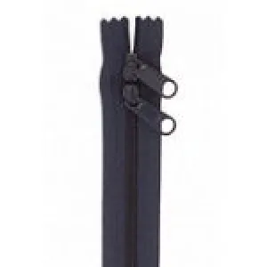 Handbag Zippers 30" Double Slide-Navy