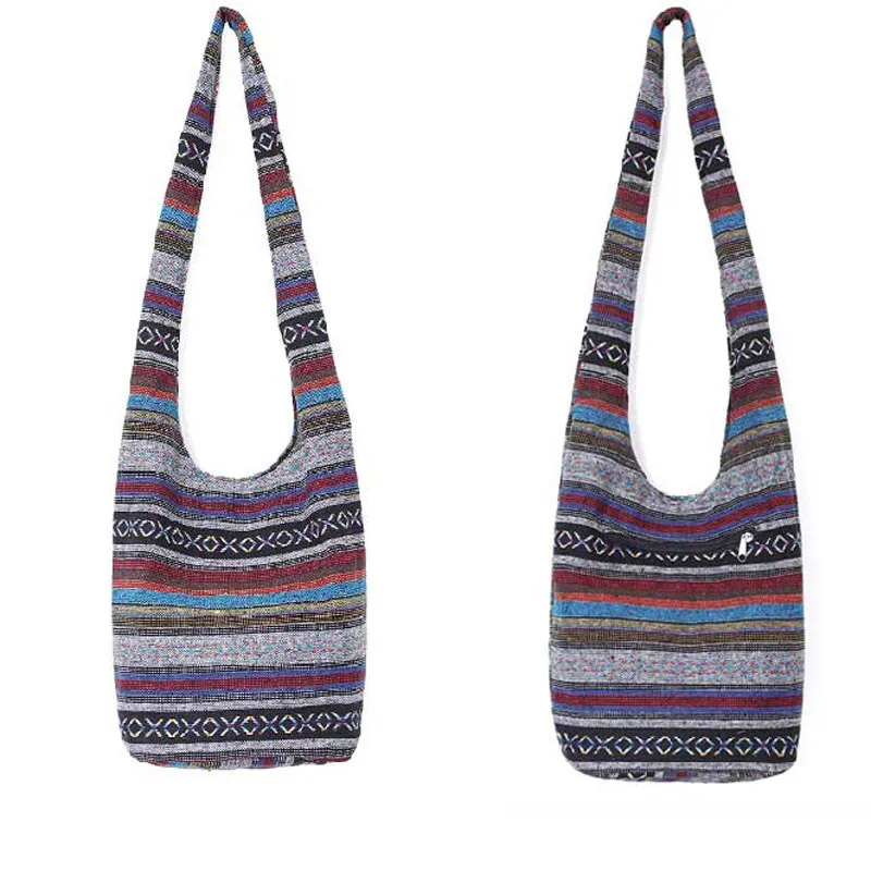Handmade Sling Crossbody Shoulder Bag Bohemian Boho Style