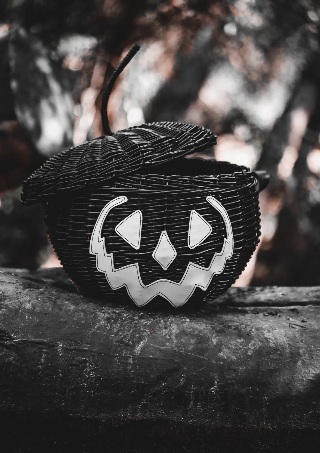 Haunted Hallows Picnic Basket (Black)