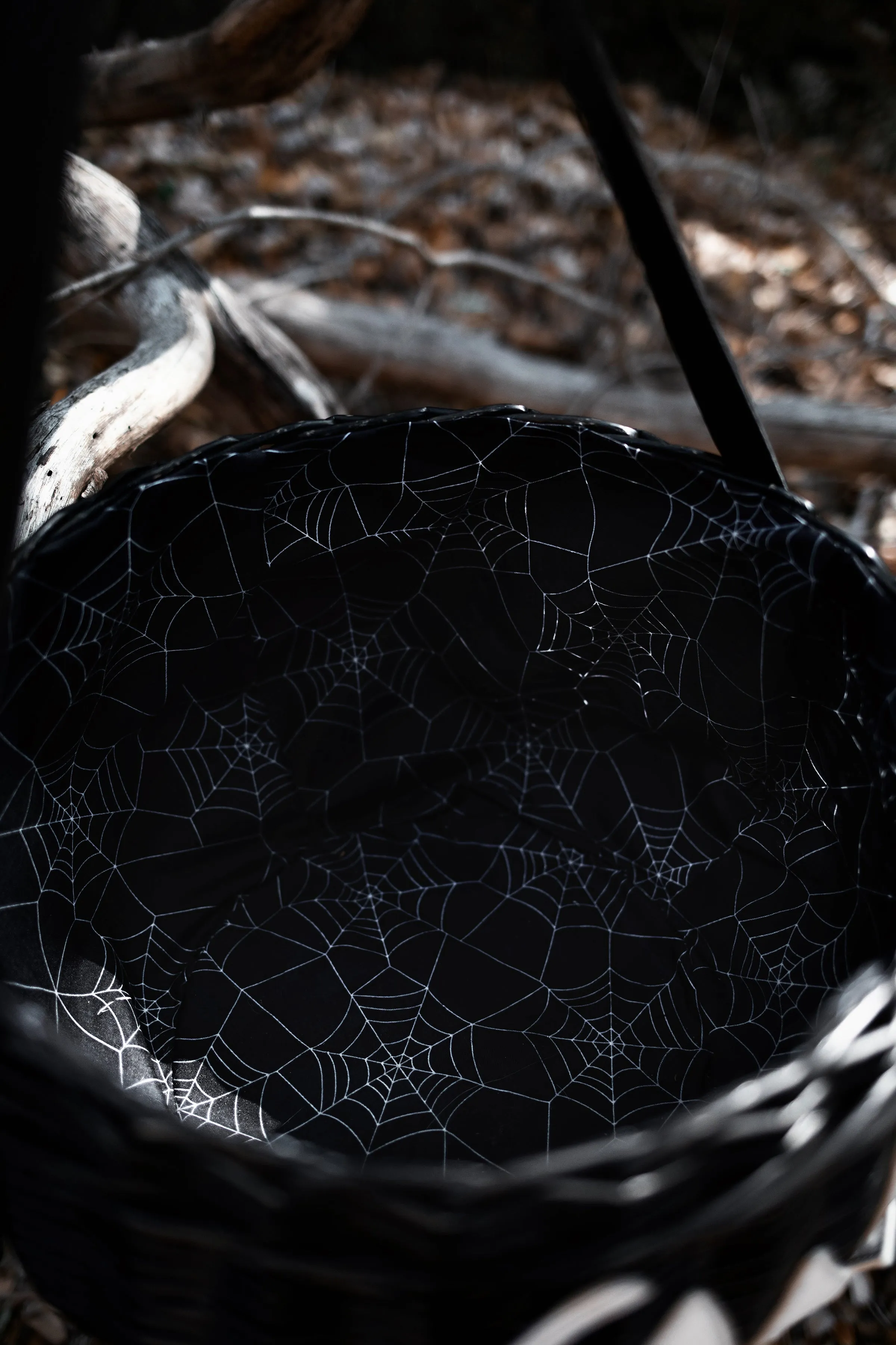 Haunted Hallows Picnic Basket (Black)