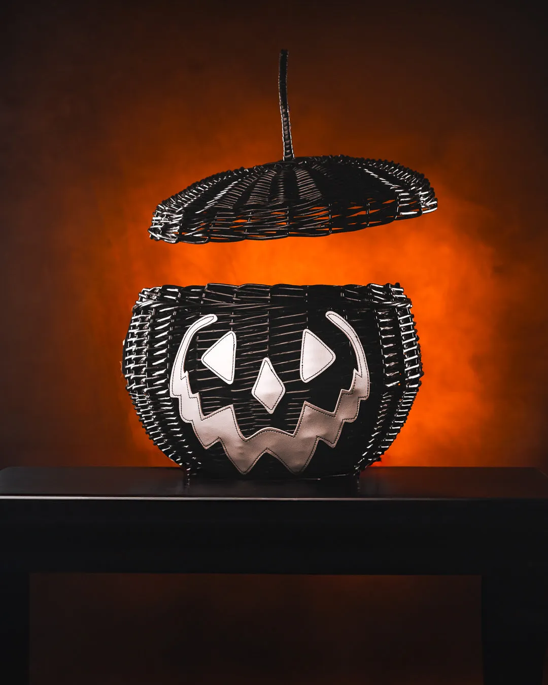 Haunted Hallows Picnic Basket (Black)