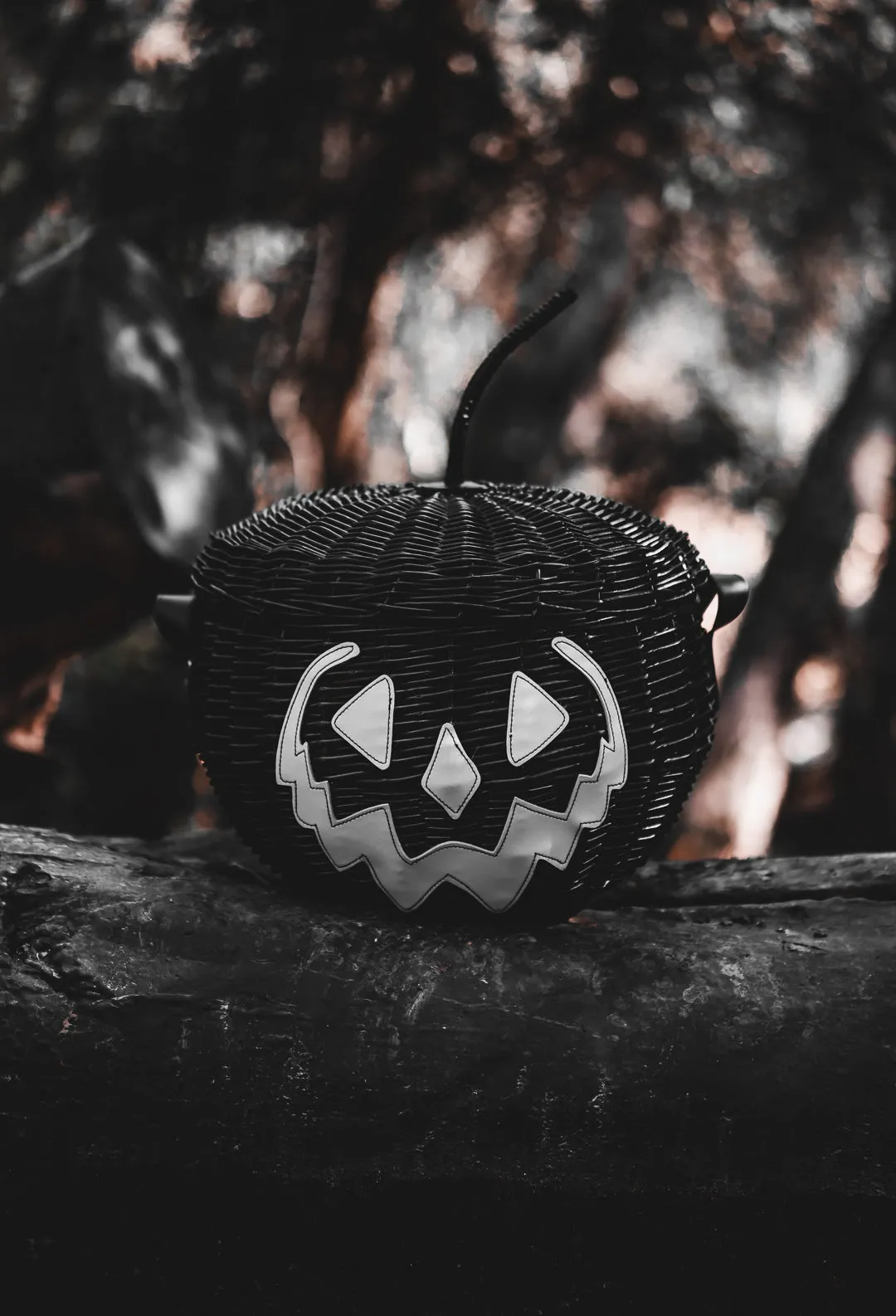 Haunted Hallows Picnic Basket (Black)