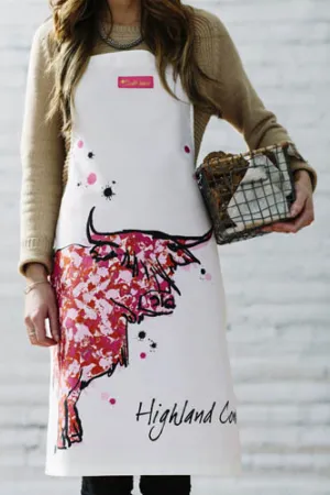 Highland Cow Apron