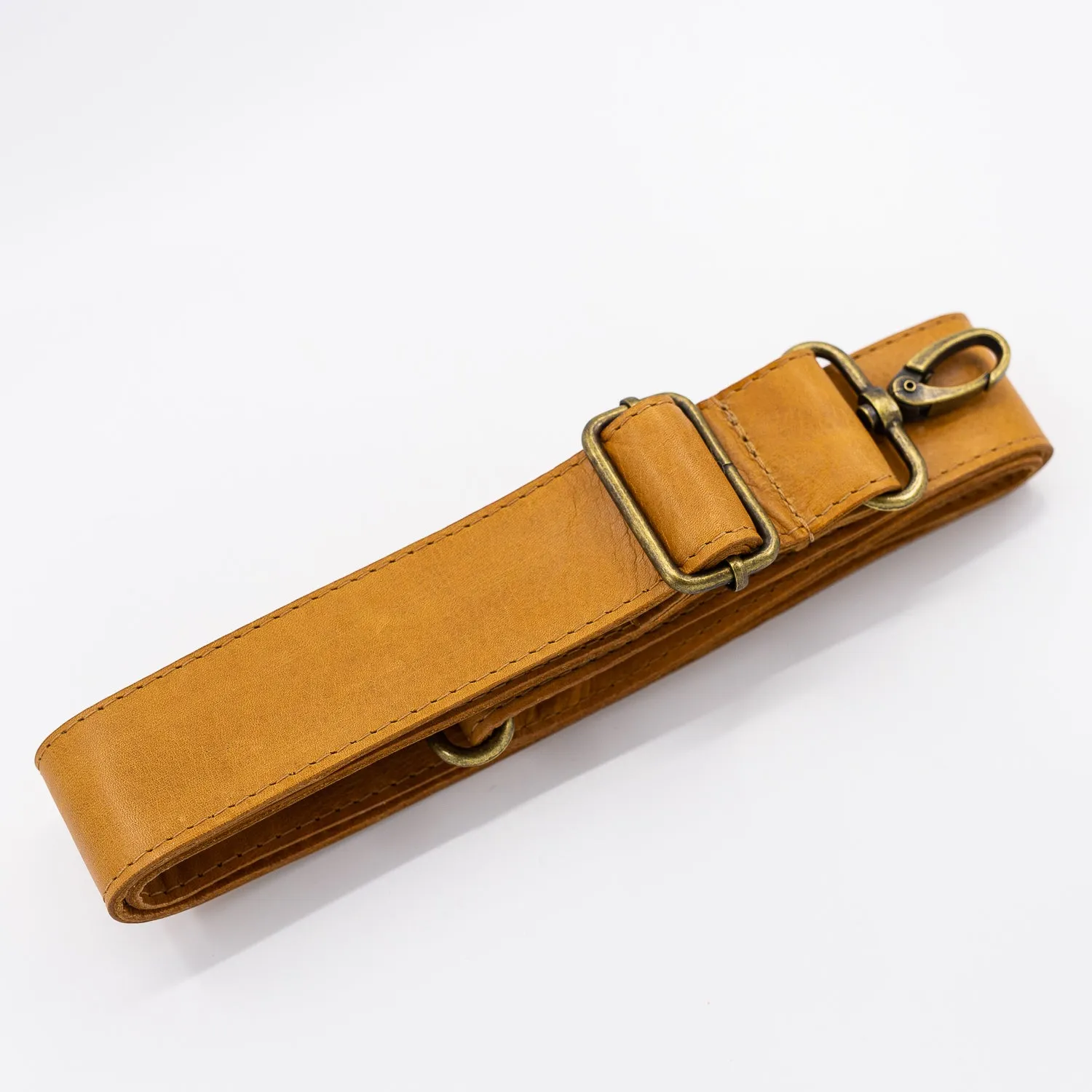 Honey Brown Leather Detachable Strap
