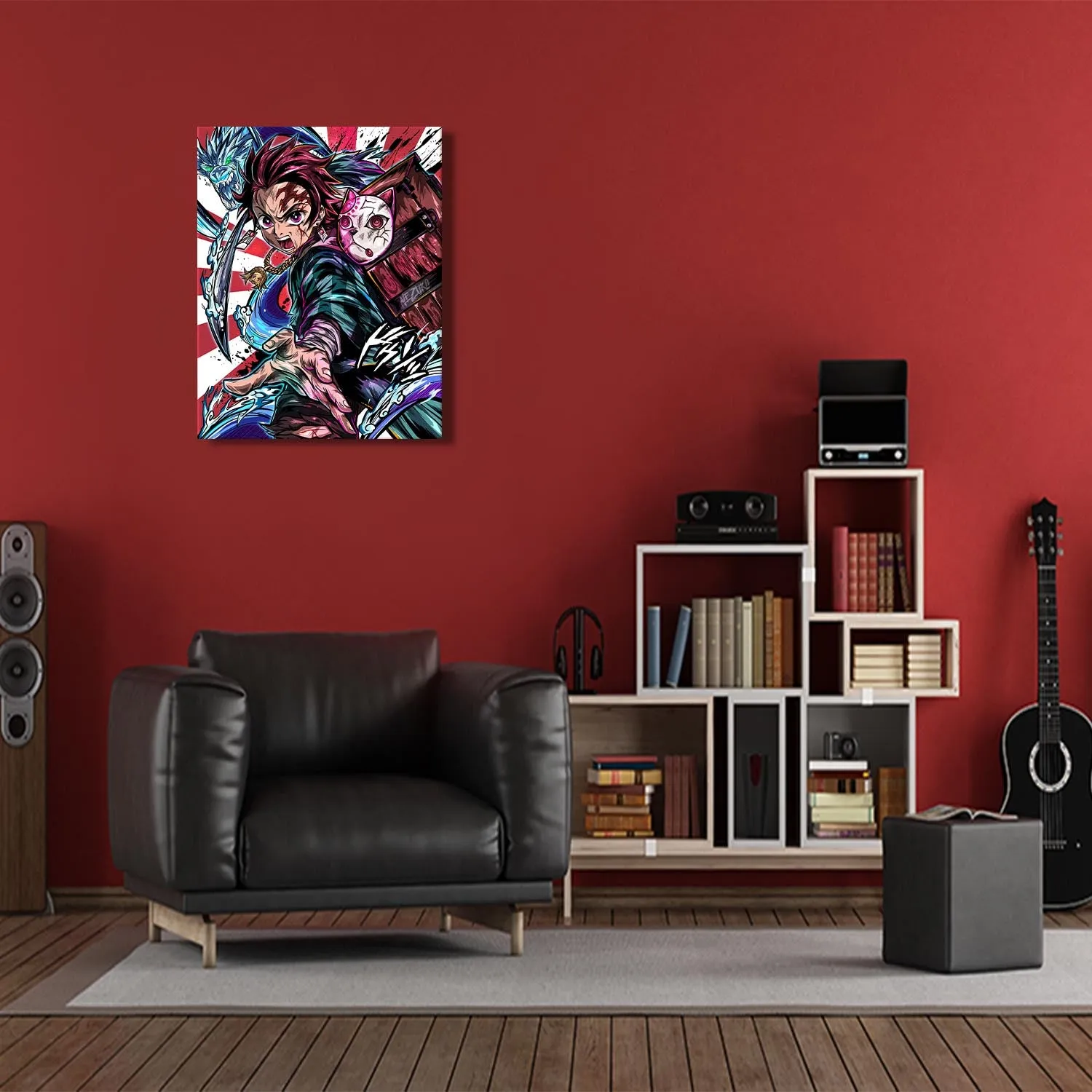 Hunter Water Form Canvas Wall Art