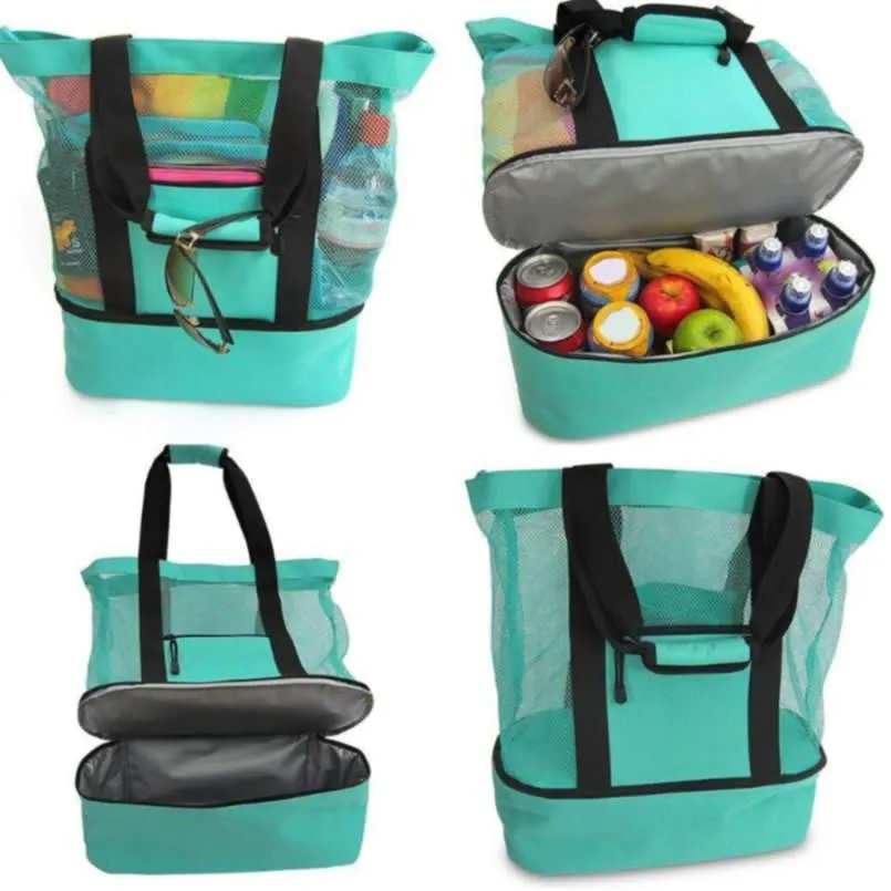 Insulated Cooler Picnic Beach Tote Bag