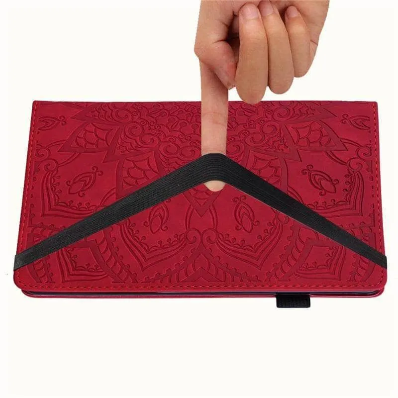 iPad Air 5 2022 Classic Flower Leather Cover