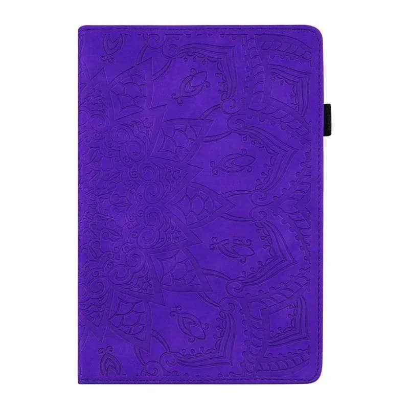 iPad Air 5 2022 Classic Flower Leather Cover