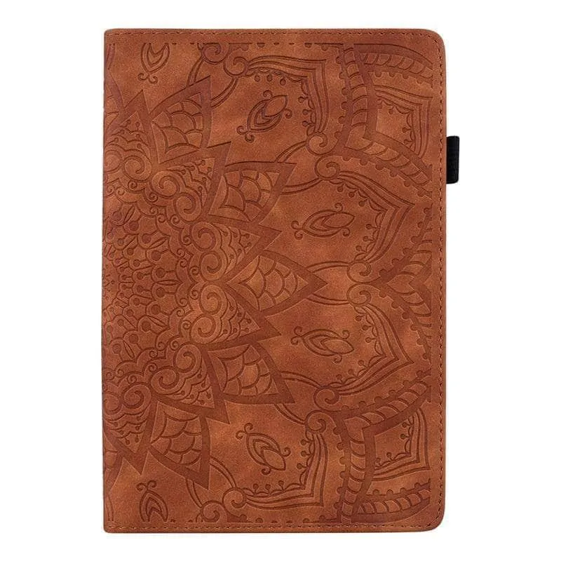 iPad Air 5 2022 Classic Flower Leather Cover