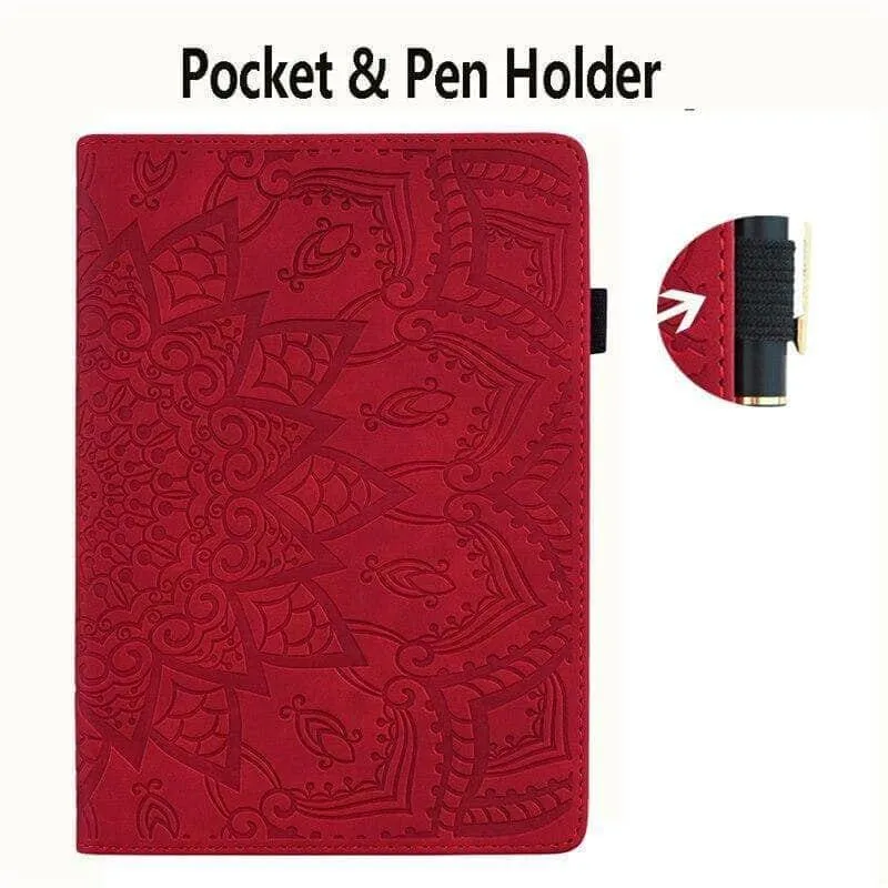 iPad Air 5 2022 Classic Flower Leather Cover