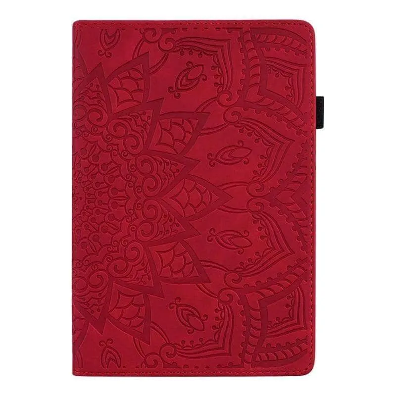 iPad Air 5 2022 Classic Flower Leather Cover