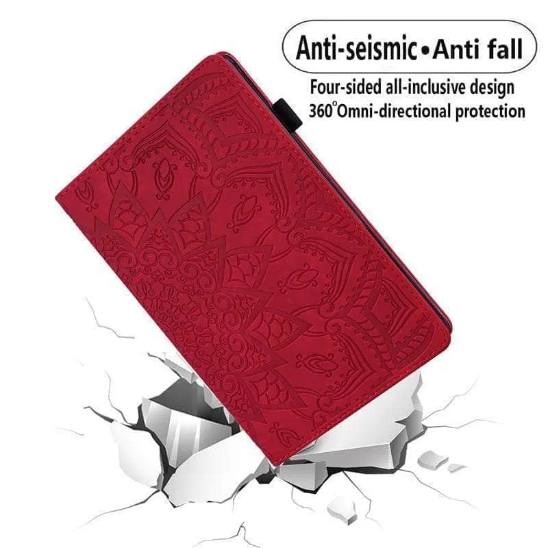 iPad Air 5 2022 Classic Flower Leather Cover