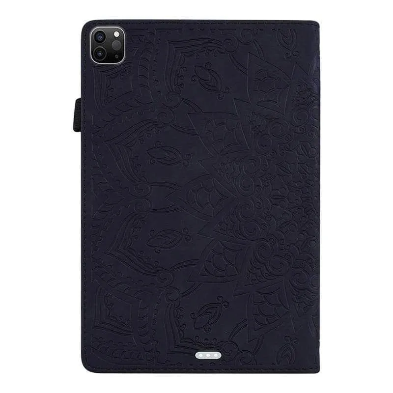 iPad Air 5 2022 Classic Flower Leather Cover