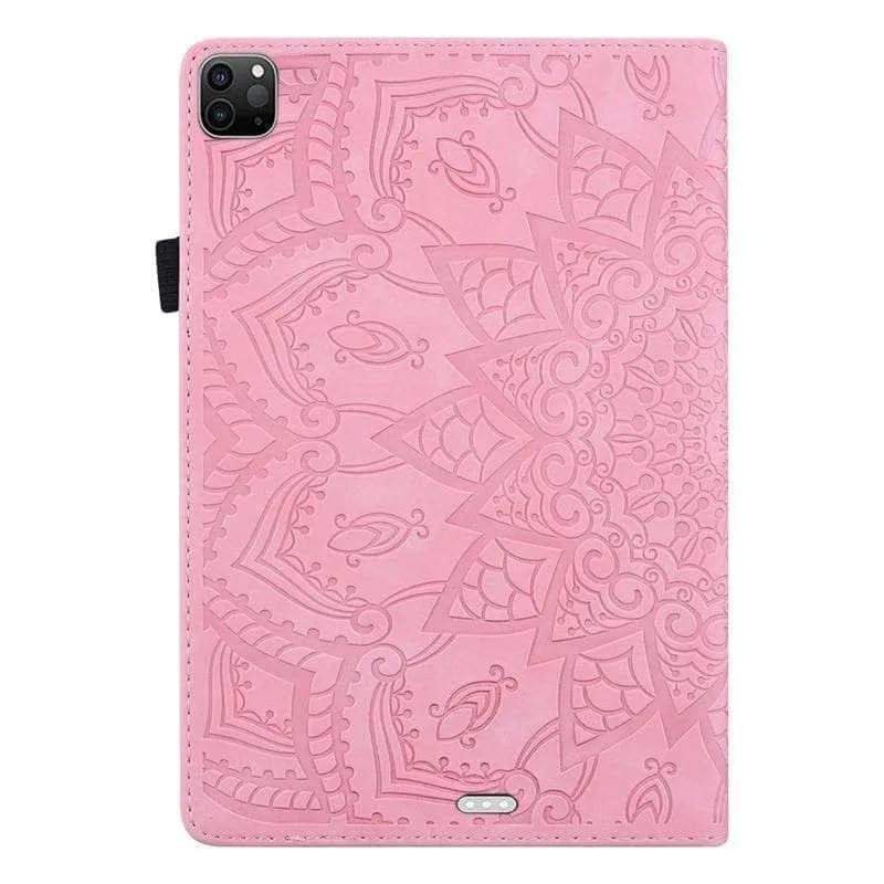 iPad Air 5 2022 Classic Flower Leather Cover