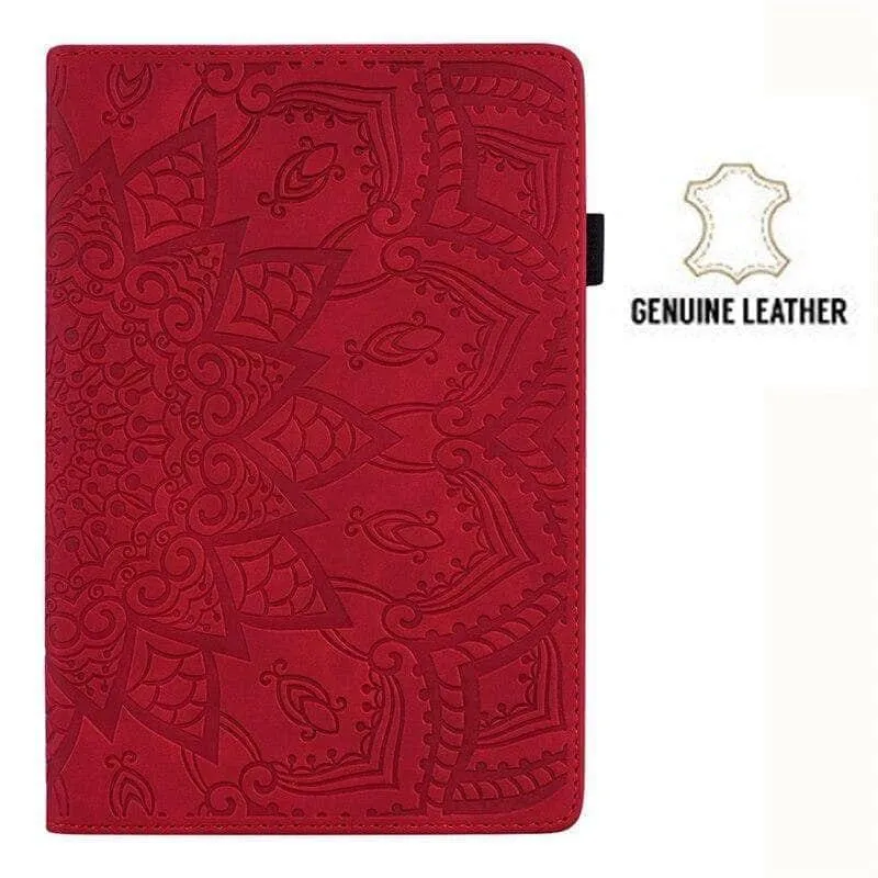 iPad Air 5 2022 Classic Flower Leather Cover