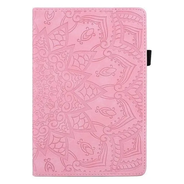 iPad Air 5 2022 Classic Flower Leather Cover