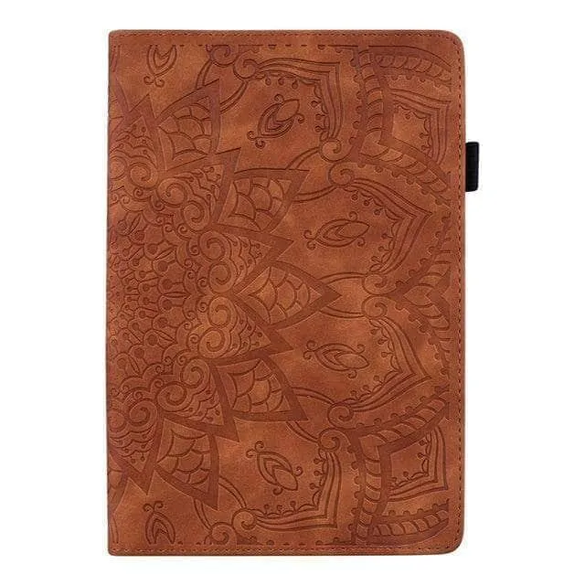 iPad Air 5 2022 Classic Flower Leather Cover