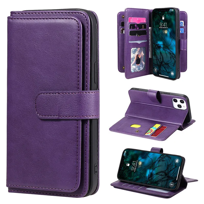 iPhone Wallet Case Lightweight Flip Case with Credit Card Holder