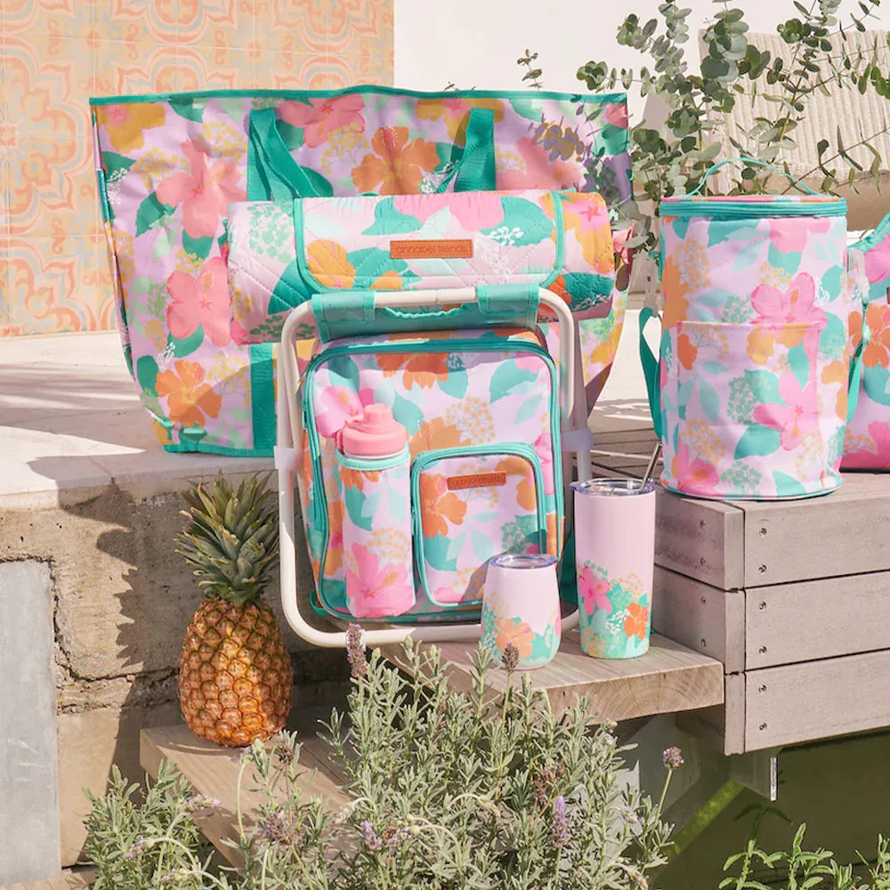 JUMBO BEACH BAG - HIBISCUS