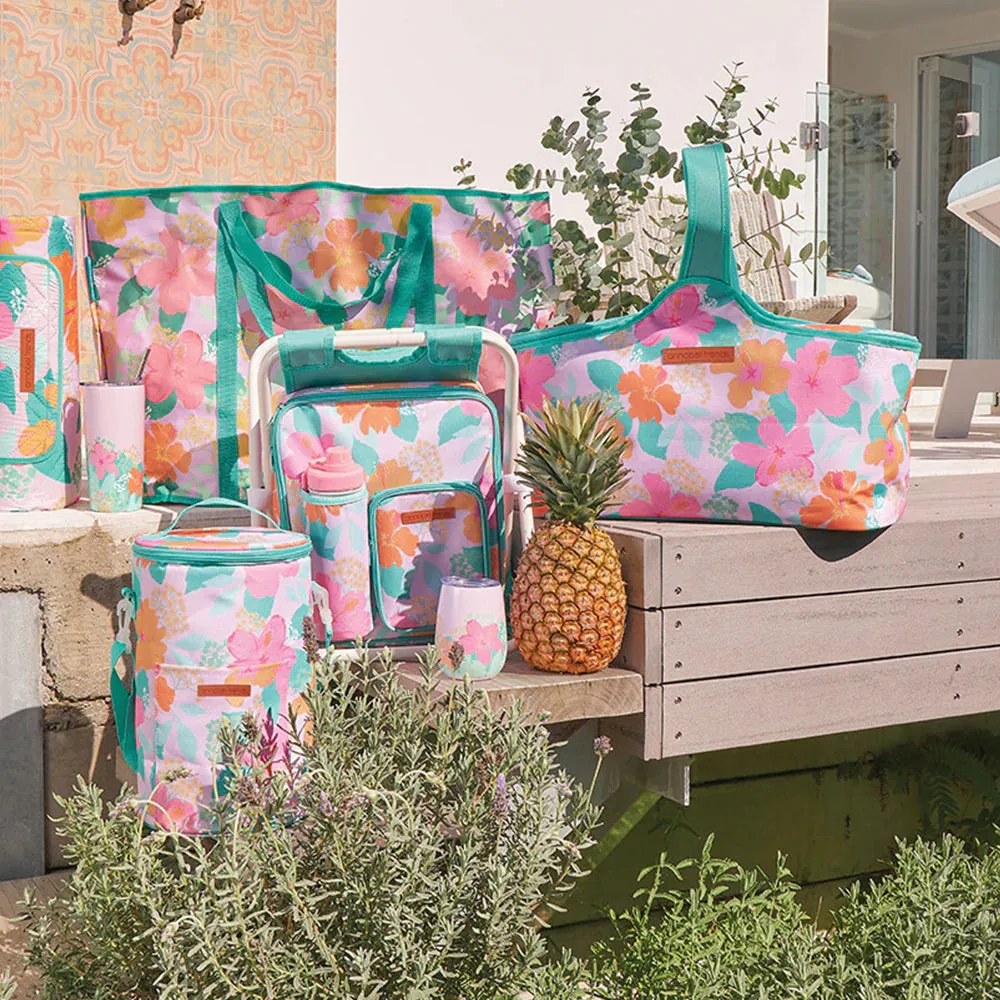 JUMBO BEACH BAG - HIBISCUS