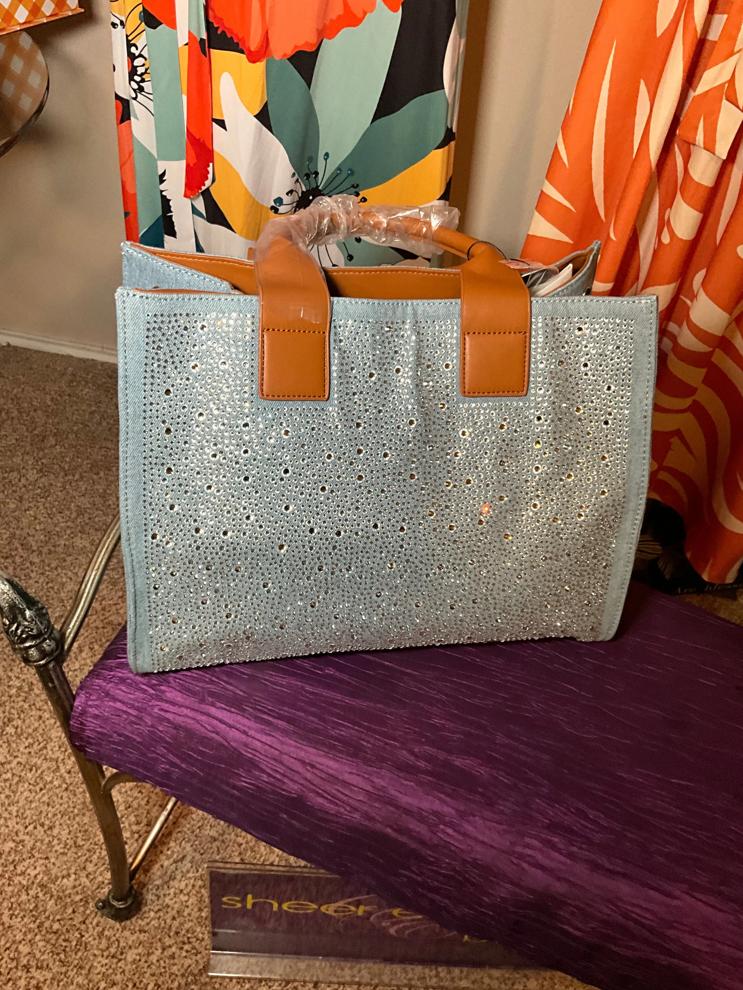 Just Cute Denim Bag