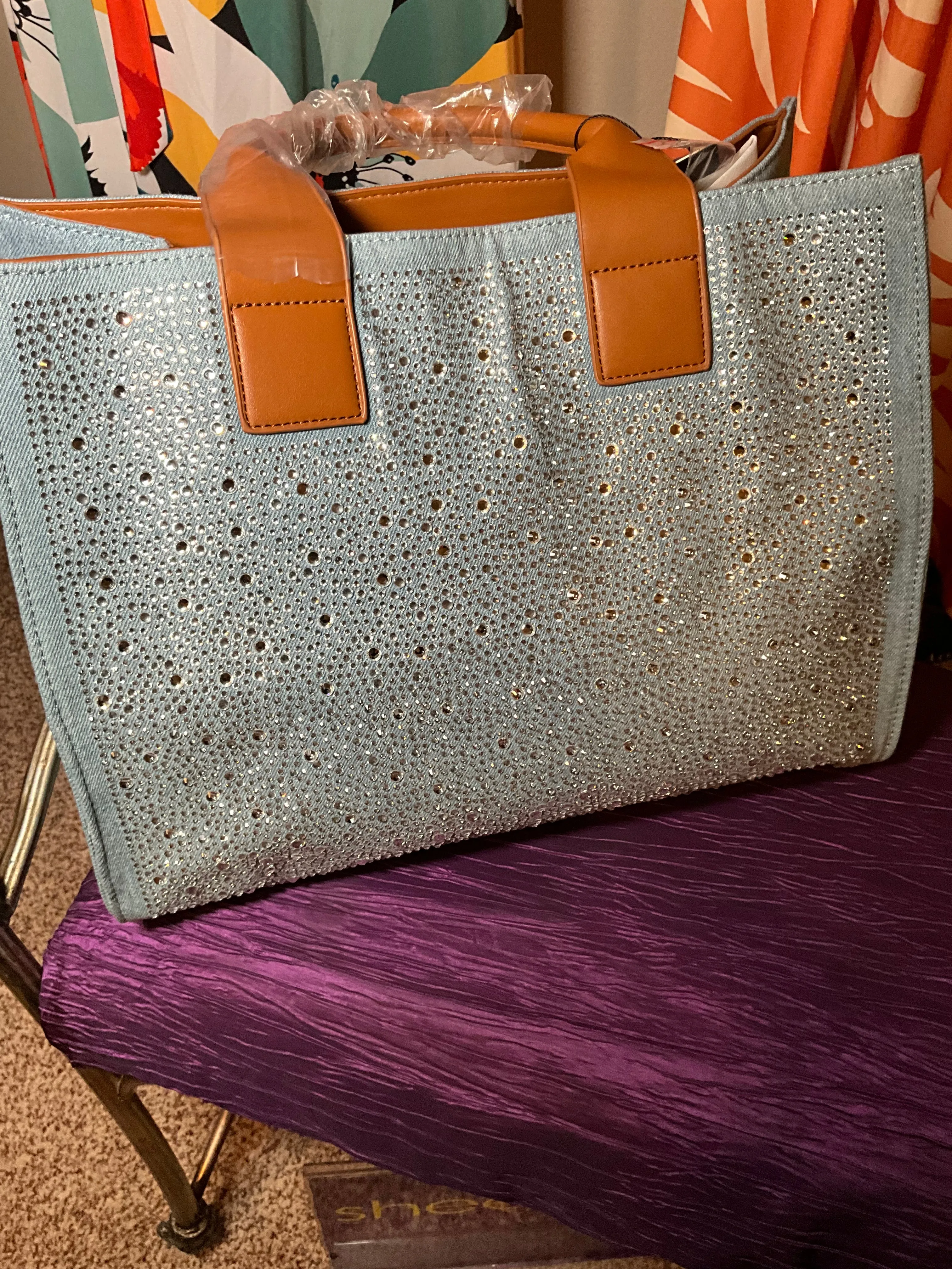 Just Cute Denim Bag